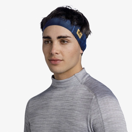 Opaska Buff Coolnet UV Wide Headband - Arius Blue