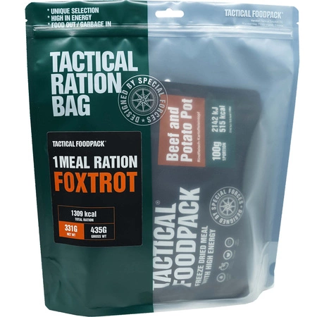 Żywność liofilizowana zestaw Tactical Foodpack Ration Foxtrot